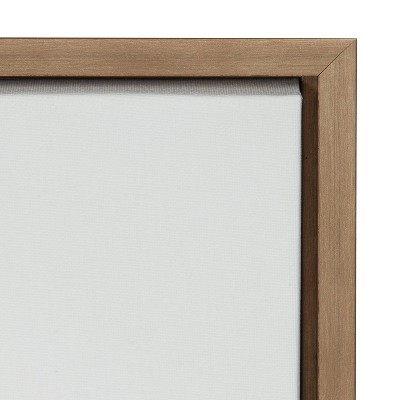 24" x 18" Gold Framed Ancient History Canvas Wall Art