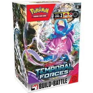 Pokemon POKEMON TCG: SCARLET AND VIOLET: TEMPORAL FORCES: Build & Battle Display Box (10 Kits) - 1 of 1