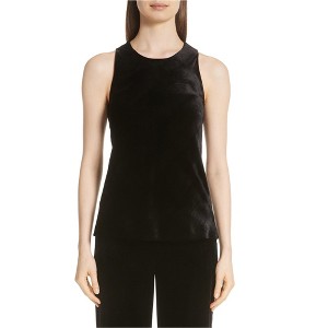 St. John Womens Velvet Sleeveless Blouse Top - 1 of 1