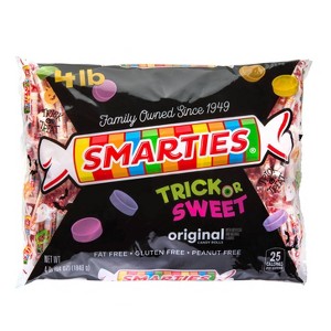 Smarties Halloween Trick or Sweet Candy Bag - 64oz - 1 of 4