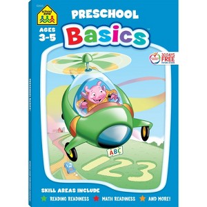School Zone Preschool Basics 96-Page Workbook - (Paperback) - 1 of 4