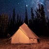 WHITE DUCK Regatta Water Repellent 4-Season Canvas Bell Tent/ Yurt with Stove Jack and Groundsheet, for Camping and Glamping - 3 of 4