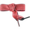 Elerevyo Women's Satin Ribbon Double Layered Flat Snow Yarn Shoe Laces 1 Pair - 4 of 4