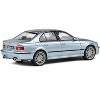 2003 BMW E39 M5 Silver Water Blue Metallic 1/43 Diecast Model Car by Solido - 3 of 4