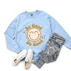 Simply Sage Market S.W.Smiley Be Good Do Good Smiley Face Sweatshirt - 3 of 4