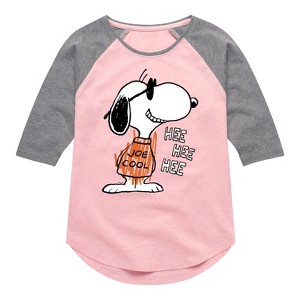 Girls' - Peanuts - Joe Cool Hee Hee Hee - 1 of 4