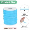 Unique Bargains Hollow Pipe Tubing Rubber Cord Silicone Stretchy Durable Elastic Beading Cord 1 Pc - 3 of 4