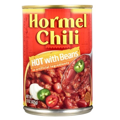 Hormel Gluten Free Hot Chili with Beans - 15oz