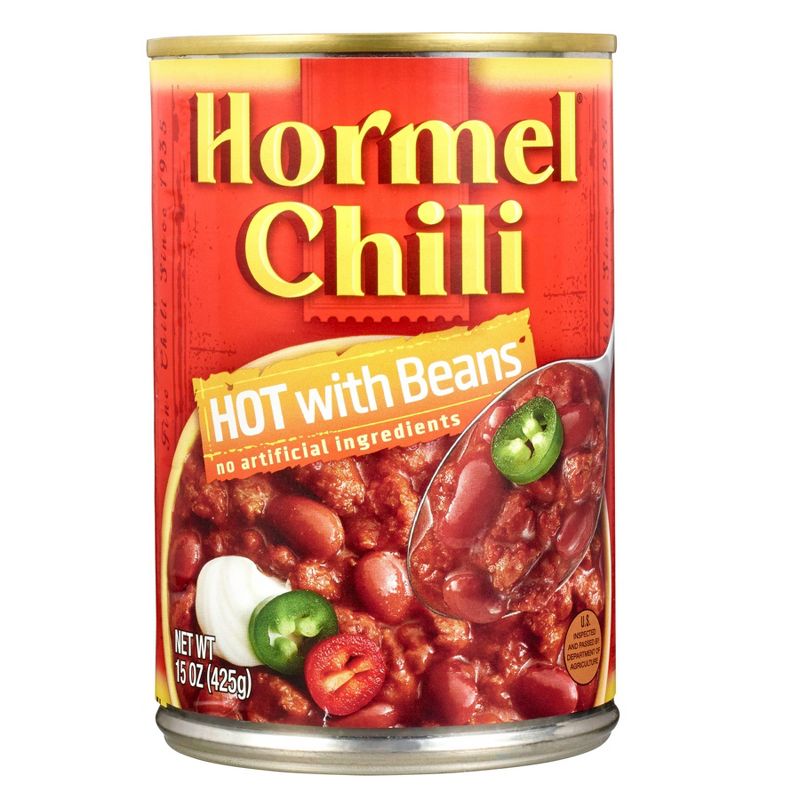 Hormel Gluten Free Hot Chili with Beans - 15oz, 1 of 6