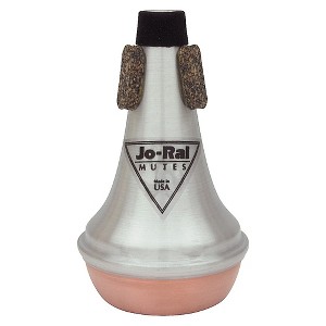 Jo-Ral 5C Straight Aluminum/Copper Piccolo Trumpet Mute - 1 of 1
