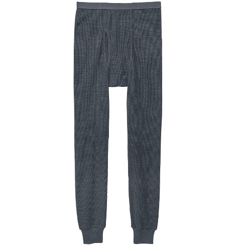 Men's Premium Slim Fit Thermal Pants - Goodfellow & Co™ Black Xl : Target