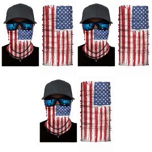 3 Pack Neck Gaiters Lightweight and Breathable Face and Neck Covers - 1 of 4