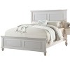 TiramisuBest White Eastern King Bedframe, 86x82x54 inches, 100 lbs - 3 of 4