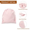 Unique Bargains Velvet Reusable Soft Jewelry Headphone Candy Drawstring Gift Bags 20 Pcs - 4 of 4