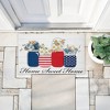 Stupell Industries Patriotic Flower Jars Printed Outdoor Door Mat, design by Kim Allen, 18"x30" - 4 of 4