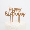 Meri Meri Happy Birthday Acrylic Toppers (Pack of 2) - 2 of 3