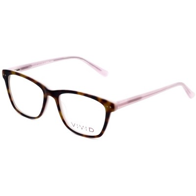 Vivid 878 Cateye Designer Spring Hinge 51 mm Reading Glasses Green +0.25