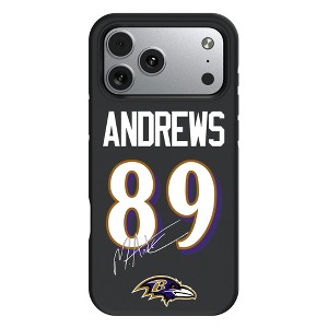 NFL Baltimore Ravens Players Game Tactic Bump Cell Phone Case for Apple iPhone 17 Series - 1 of 4