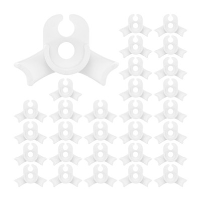 Unique Bargains Plastic Durable Adjustable Lightweight Plant Clips