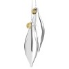 Gibson Holiday Double Pointed 3 Piece Ornament Set in Silver - 2 of 3