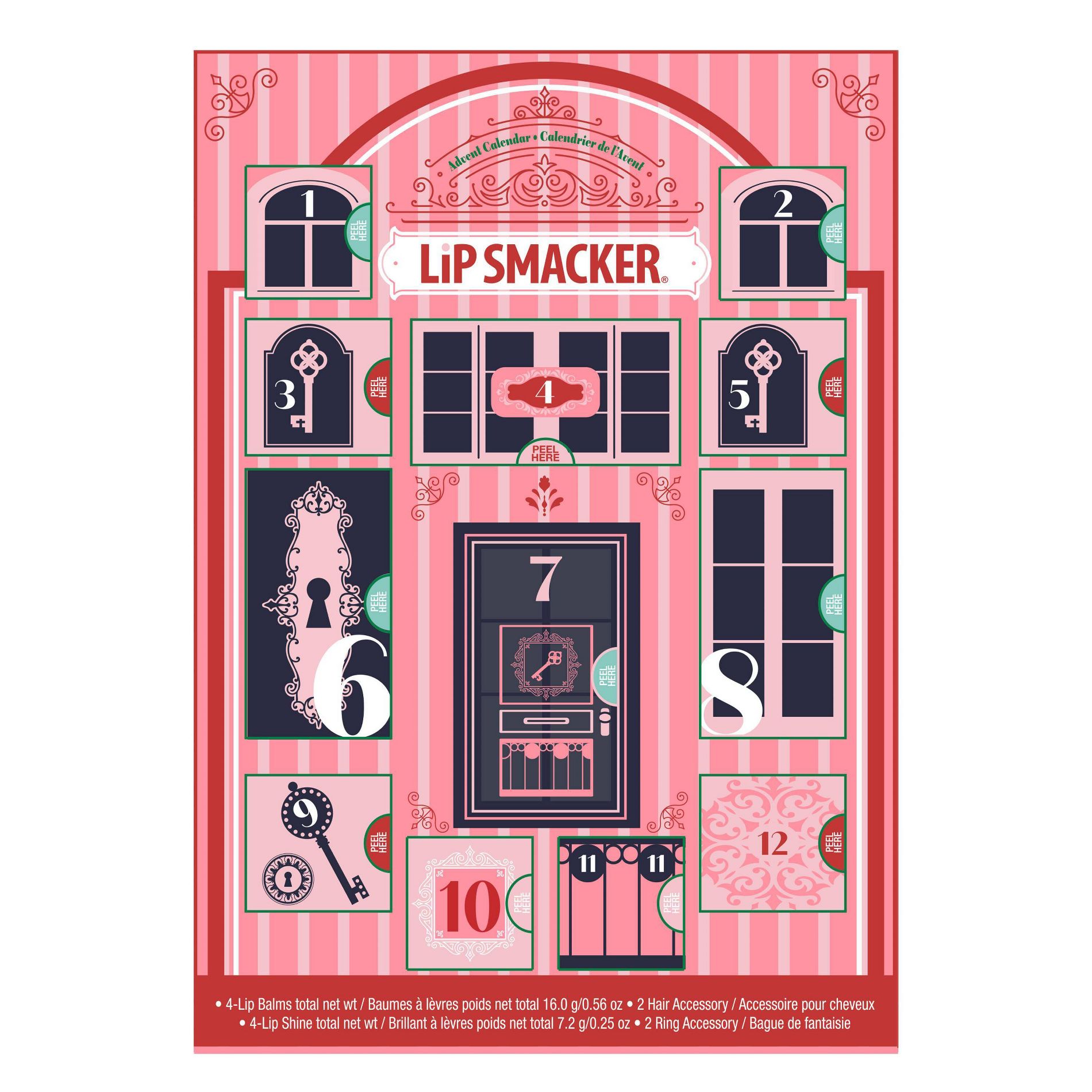 Lip Smacker Hotel Adventure Advent Calendar - 24ct