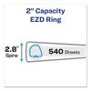 Avery Durable Non-View Binder with DuraHinge and EZD Rings, 3 Rings, 2" Capacity, 11 x 8.5, Black, (8502) - 2 of 4