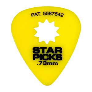 Everly Star Grip Guitar Picks (50 Picks) - 1 of 1