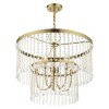Livex Lighting Elizabeth 5 - Light Pendant in  Antique Brass - 4 of 4