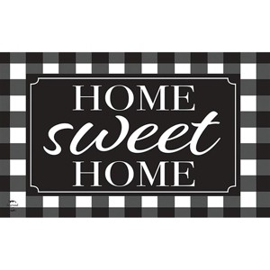 Briarwood Lane Spring Doormat 30x18 Indoor Outdoor Home Sweet Home Checkers Everyday For Spring Doormat - 1 of 4