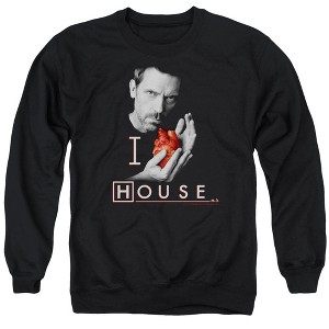 House I Heart House Adult Crewneck Sweatshirt - 1 of 4