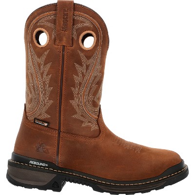 Men's Rocky Rams Horn Waterproof Composite Toe Western Boot