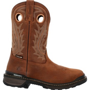 Men Rocky Rams Horn Waterproof Composite Toe Western Boot - 1 of 4