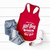 Simply Sage Market Makes Me Want A Hot Dog Real Bad Solid Racerback Tank - 3 of 3