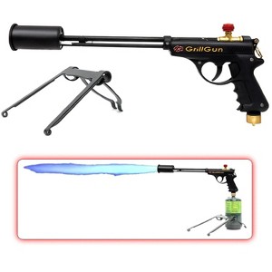 Grillblazer GrillGun Handheld Culinary BBQ Blowtorch Grill Lighter | High Power Propane Torch Designed To Light Charcoal and Wood Grills and Smokers - 1 of 4