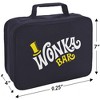 Willy Wonka And The Chocolate Factory Wonka Bar Logo Insulated Soft Sided Lunch Box - 2 of 4
