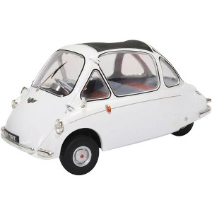 Heinkel Trojan Bubble Car RHD (Right Hand Drive) Grecian White 1/18 Diecast Model Car by Oxford Diecast - 1 of 4