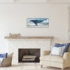 Stupell Industries Abstract Whale Silhouette Black Framed Giclee Art - 2 of 4
