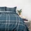 Southshore Fine Living Vilano Plaid Oversized Down Alternative Comforter Set - image 4 of 4