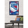 Trends International NHL New York Rangers - Maximalist Logo 23 Framed Wall Poster Prints - 2 of 4