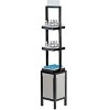 Azar Displays Slim Tower Retail Display with 3 Shelves - image 4 of 4