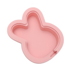 Unique Bargains Ice Pop Mould Little Rabbit Shape Comes with Lid and Stick Hand Washable Plastic 3.94"x3.19"x0.98" 1 Pc - 1 of 4