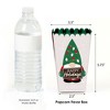 Big Dot of Happiness Red and Green Holiday Gnomes - Christmas Party Favor Popcorn Treat Boxes - Set of 12 - 2 of 4