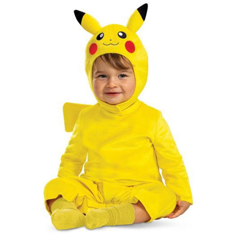 Pokemon Pikachu Toddler Posh Romper Costume, 2 of 8