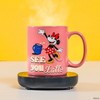 Uncanny Brands Disney Minnie Mouse 12oz Mug Warmer Set - 2 of 4