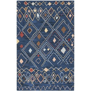 Suzani SZN316 Hand Hooked Indoor Indoor Rugs - Safavieh - 1 of 4