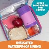 Bentology Lunch Box for Girls - Kids Insulated, Durable Lunchbox Tote Bag Fits Bento Boxes, Containers and Bottles, Back to School Lunch Sleeve Keeps - 2 of 4