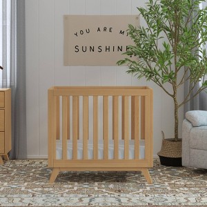 DaVinci Otto 3-in-1 Convertible Mini Crib with 4" Mattress - Greenguard Gold Certified - 1 of 4