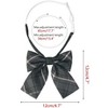 INSPIRE CHIC Women's Pre-tied Colorful Plaid Elastic Strap Party Costume Bow Ties - 2 of 4