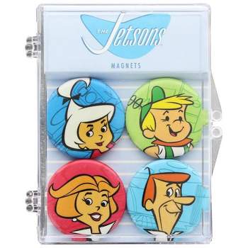 Crowded Coop, LLC Hanna-Barbera The Jetsons Magnet 4-Pack