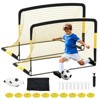 Portable Soccer Goal Set with Ball, Pump, Cones & Stakes, Backyard Training Net for Kids & Adults, Easy Setup - 2 of 4